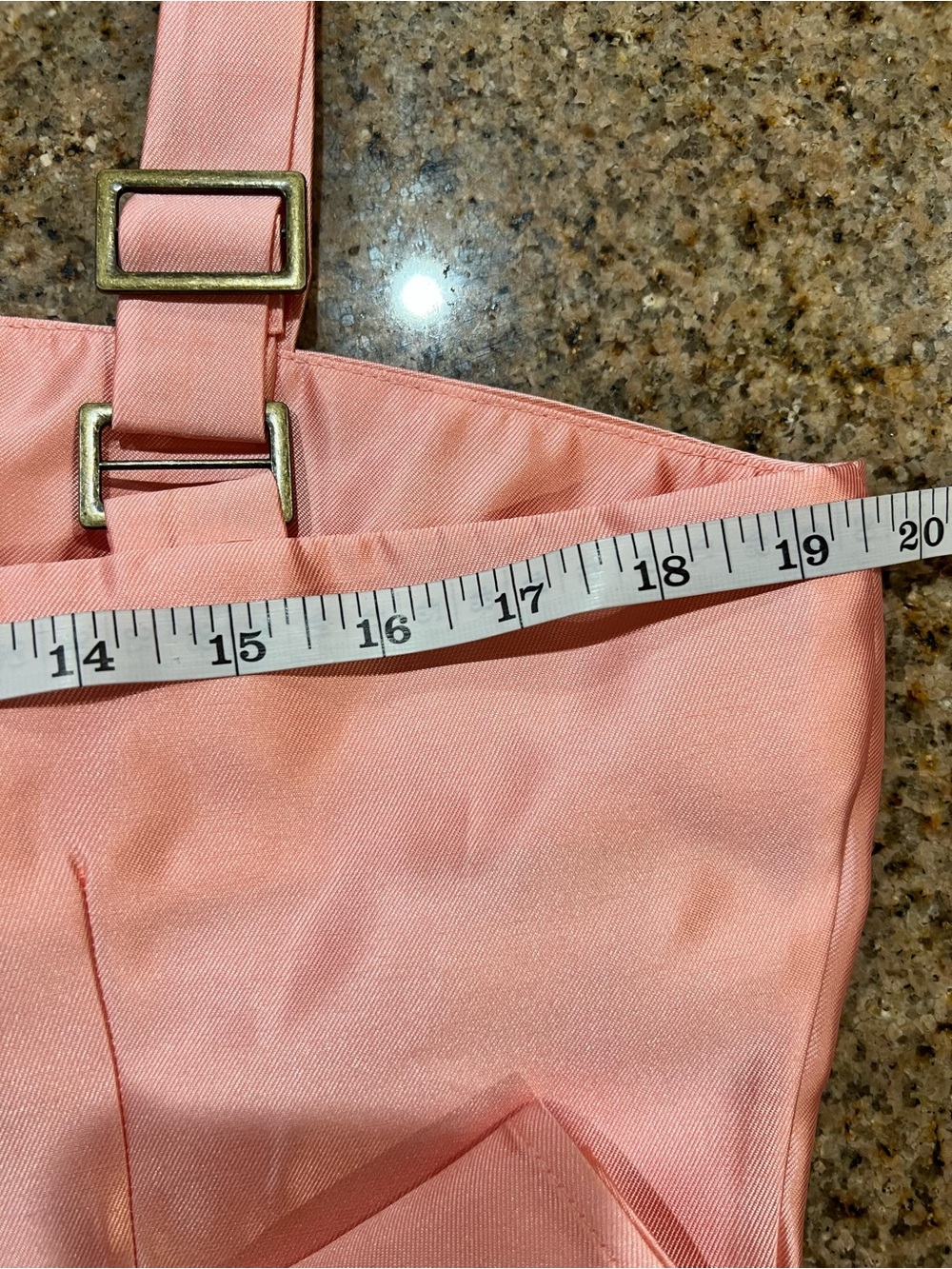 Andrea Iyamah Vasi Top Peach Satin Long Overlay Tunic Size L US 10 NWT - Picture 8 of 12